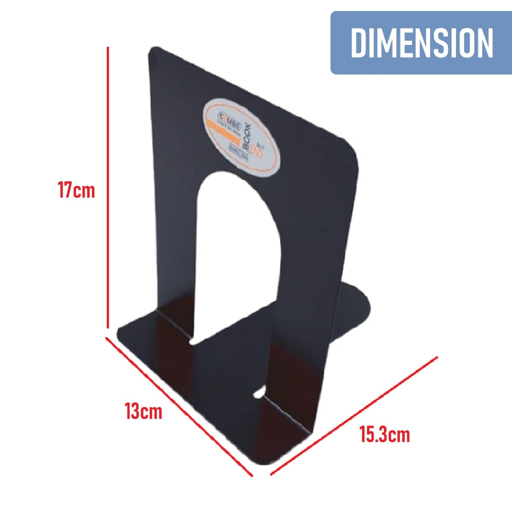 

Sale Pembatas Buku Besi / Book Stand / Book Holder / Penyangga Buku Besi / Book End N0.7 Combo /