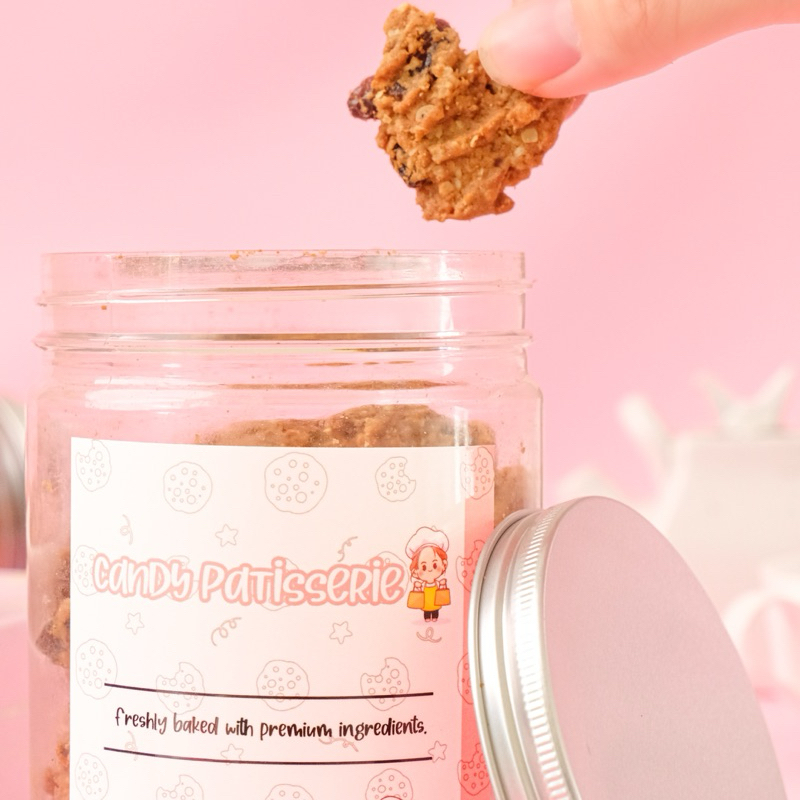 

Oatmeal cookies 600ml