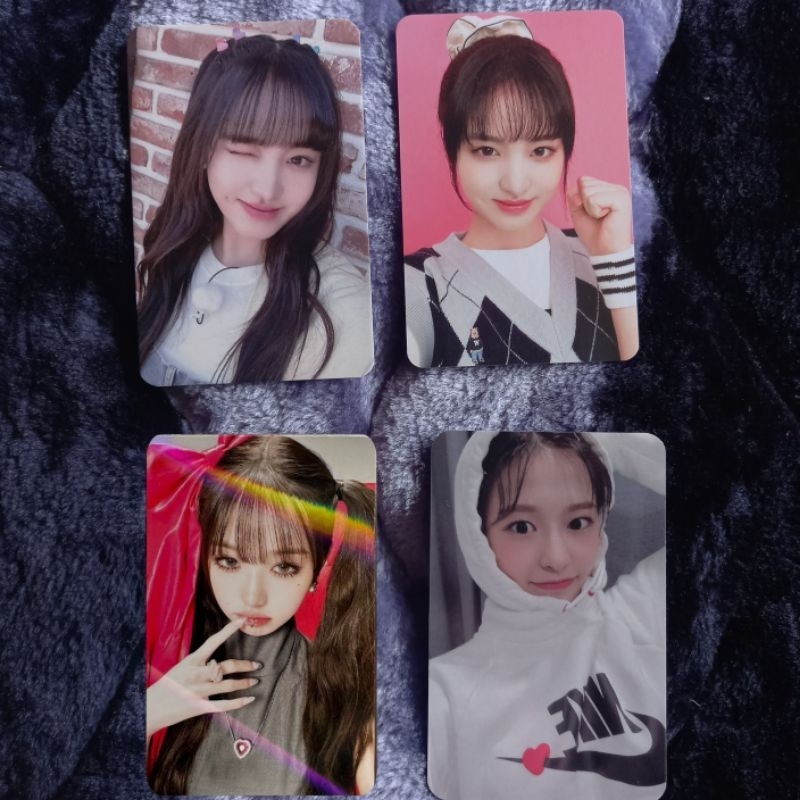 photocard ive izone yujin liz wonyoung pob kms beatroad sg hoodie