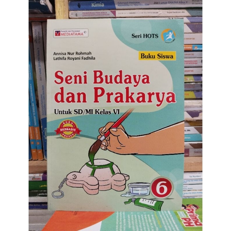 buku seni budaya dan prakarya/sbk kelas 6/VI sd/mi mediatama revisi
