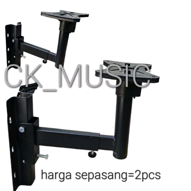 BRACKET SPEAKER DINDING FAHRENHEIT BS403F HARGA 1PASANG=2PCS ,WALL BRACKET FAHRENHEIT BS 403F ,FAHRE