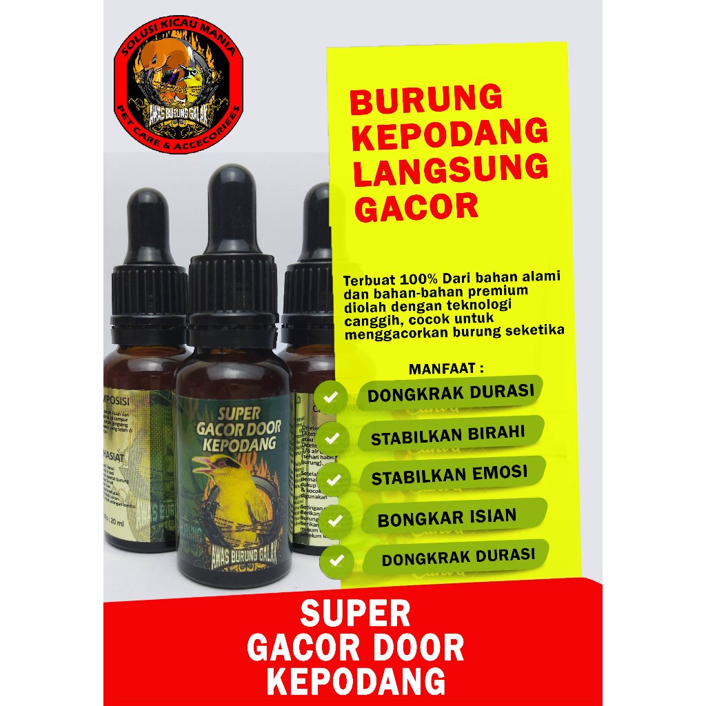 SUPER GACOR DOOR KEPODANG PENGGACOR SEKETIKA