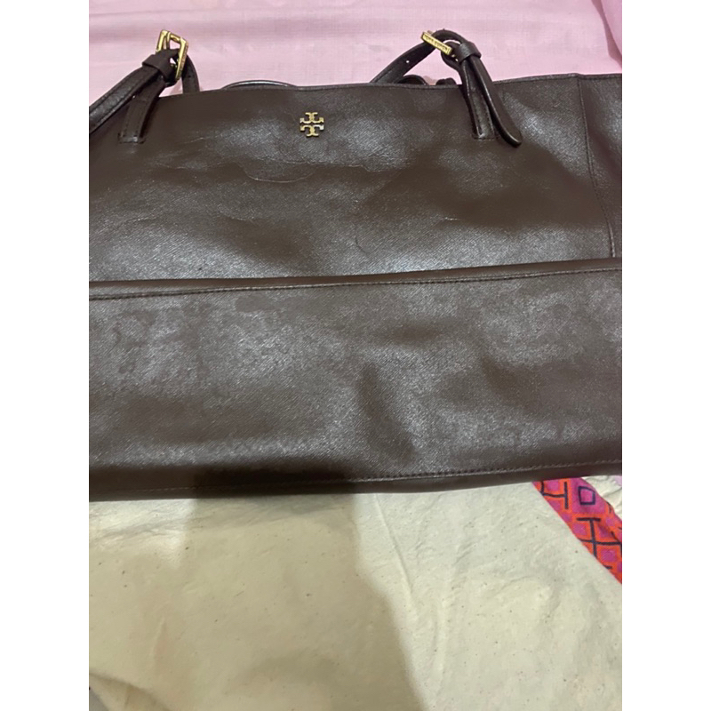 PRELOVED Tory Burch York, Tote Bag Large