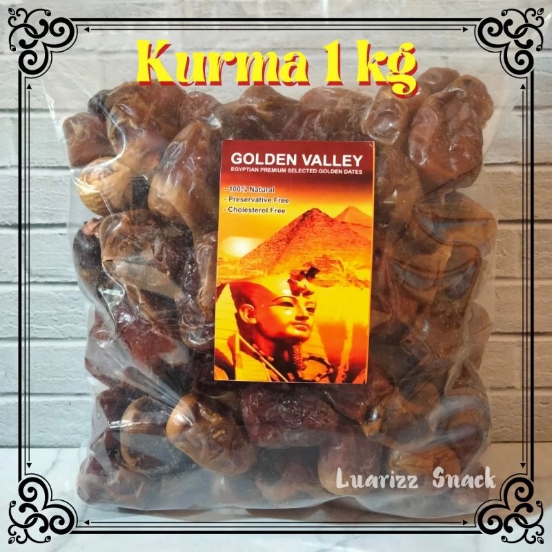 

Kiloan Kurma Golden Valley Kemasan 1 kg