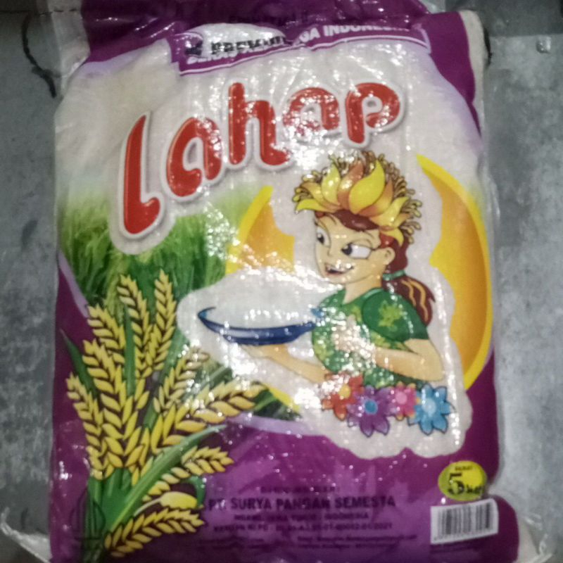 beras lahap 5kg