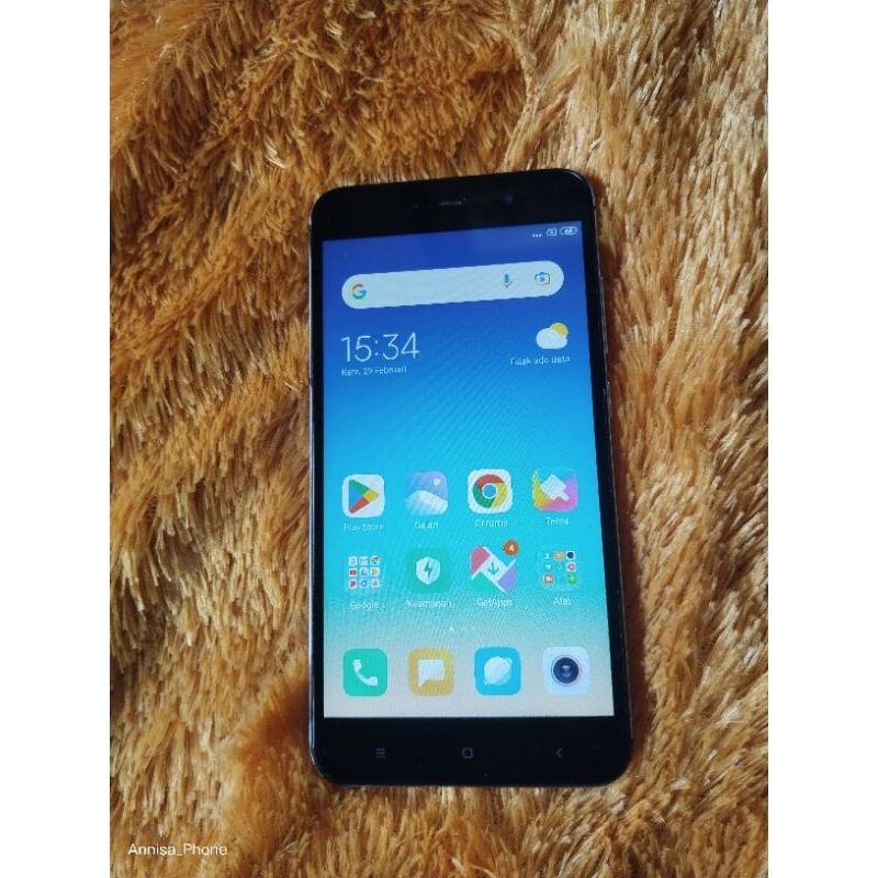 Redmi note 5A prime RAM 3/32 android second normal siap pake bergaransi