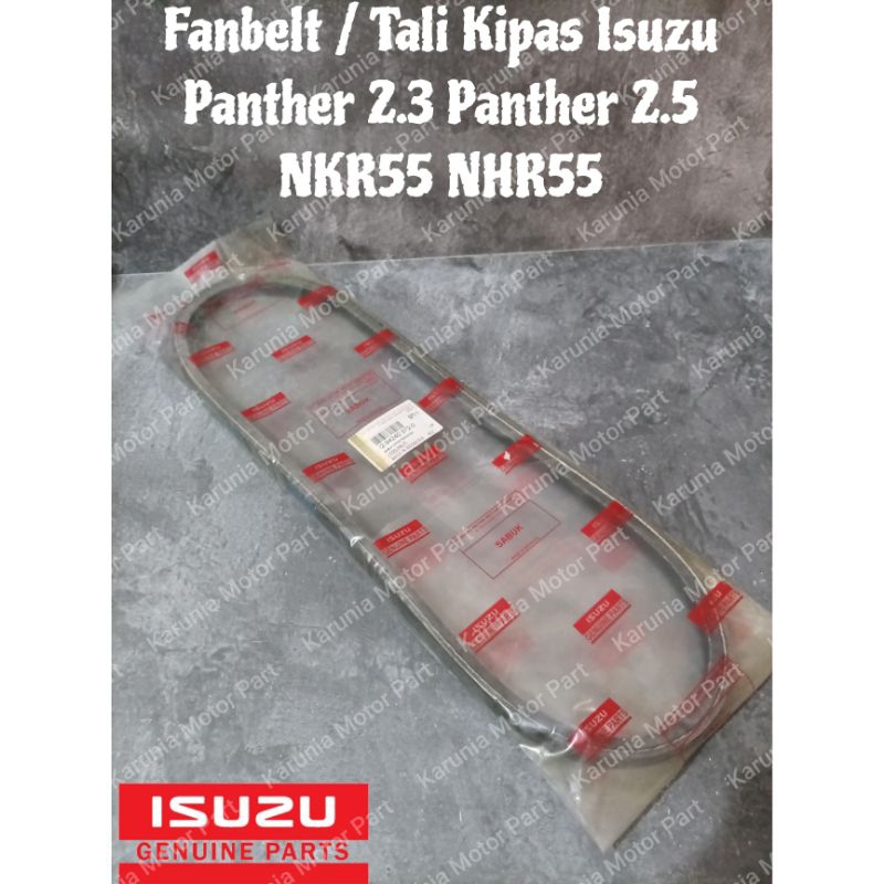 Fanbelt V-Belt Tali Kipas Isuzu Panther 2.3 2.5 NHR55 NKR55 2-94240 372-0 Original Isuzu