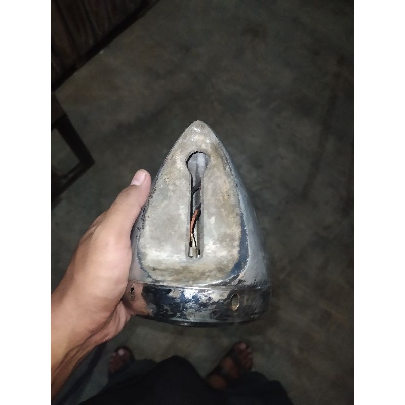 lampu depan vespa, original piaggio