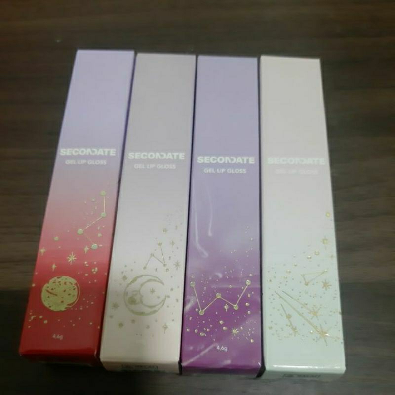 secondate gel lip gloss balm & totebag