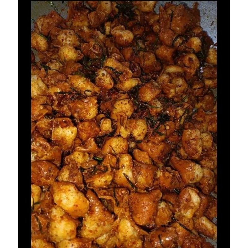 

cuanki pedas kering daun jeruk