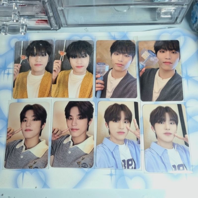 [ wajib ganti ke jnt ] treasure jeongwoo official photocards | hello tour fansign applicant pob mala