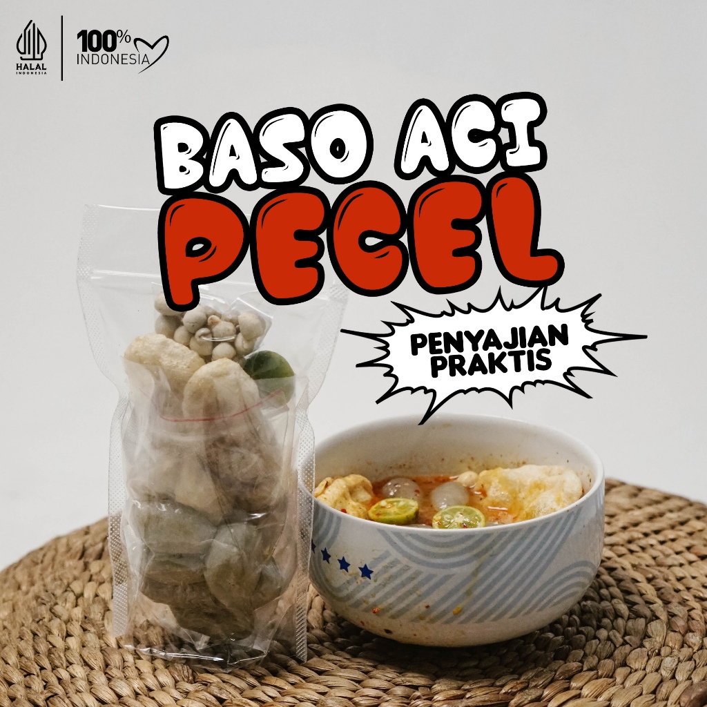 

Baso aci kuah instan isi bumbu cikruh murah - ( BASO ACI OCI PECEL )