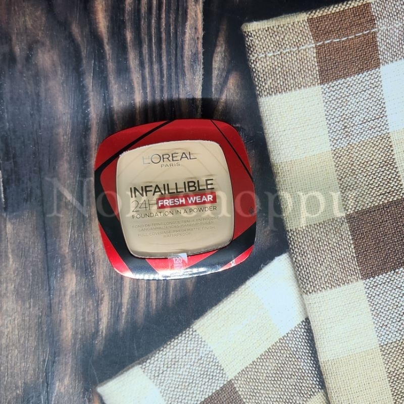 LOreal Paris Infallible 24H Fresh Wear Powder Foundation - Bedak Wajah