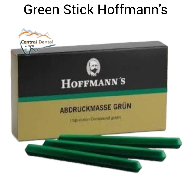 Green Stick Hijau Hoffmann / Greenstick Hoffmannʼs Impression Compound Green / Green Stik GC / Centr
