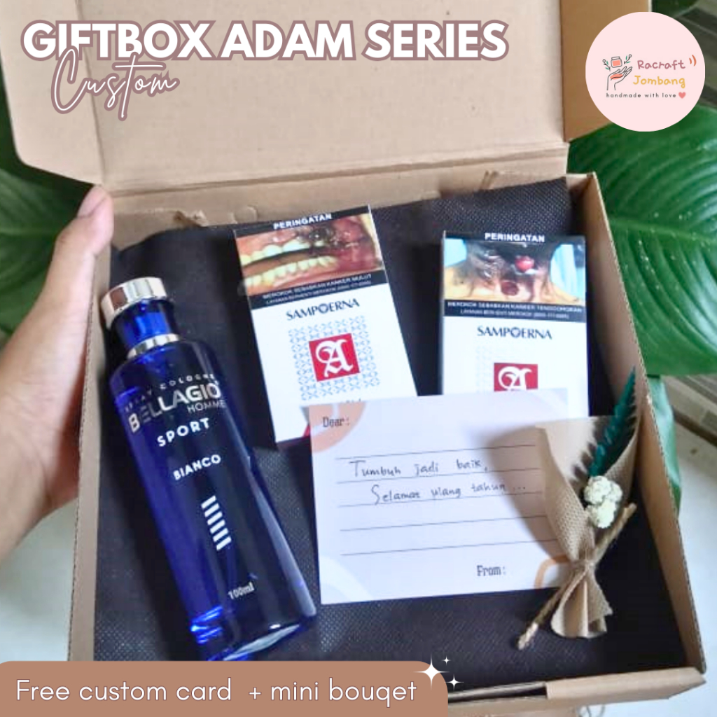 

Giftbox Adam Series / Kado Cowok Series
