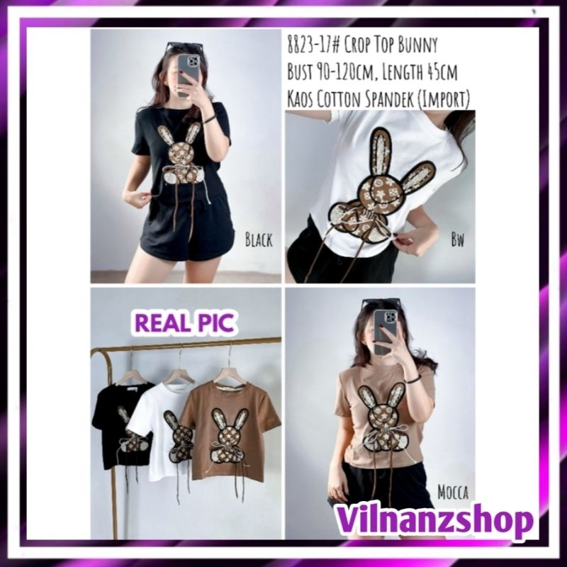 8823-17 Crop Top Bunny VB