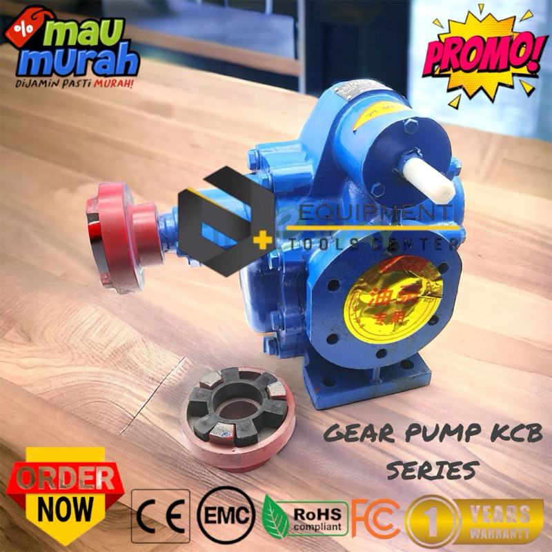 Pompa Gear Pump KCB-200 Pompa Transfer Cairan Kental KCB 200LPM