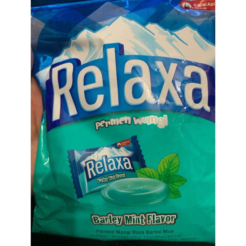 

(1 PAK) PERMEN RELAXA BARLEY MINT FLAVOR