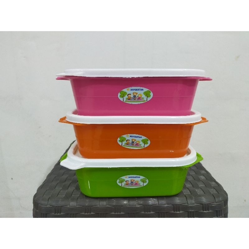 Kotak Makan Panjang / Omprengan / Lunch Box