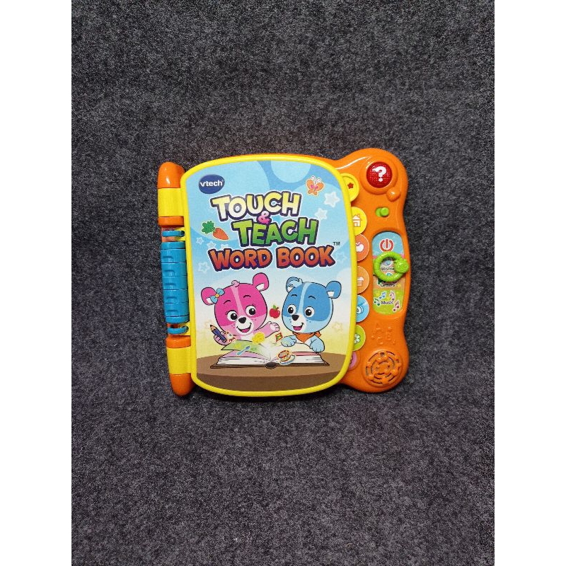 Preloved Vtech Touch & Teach Word Book