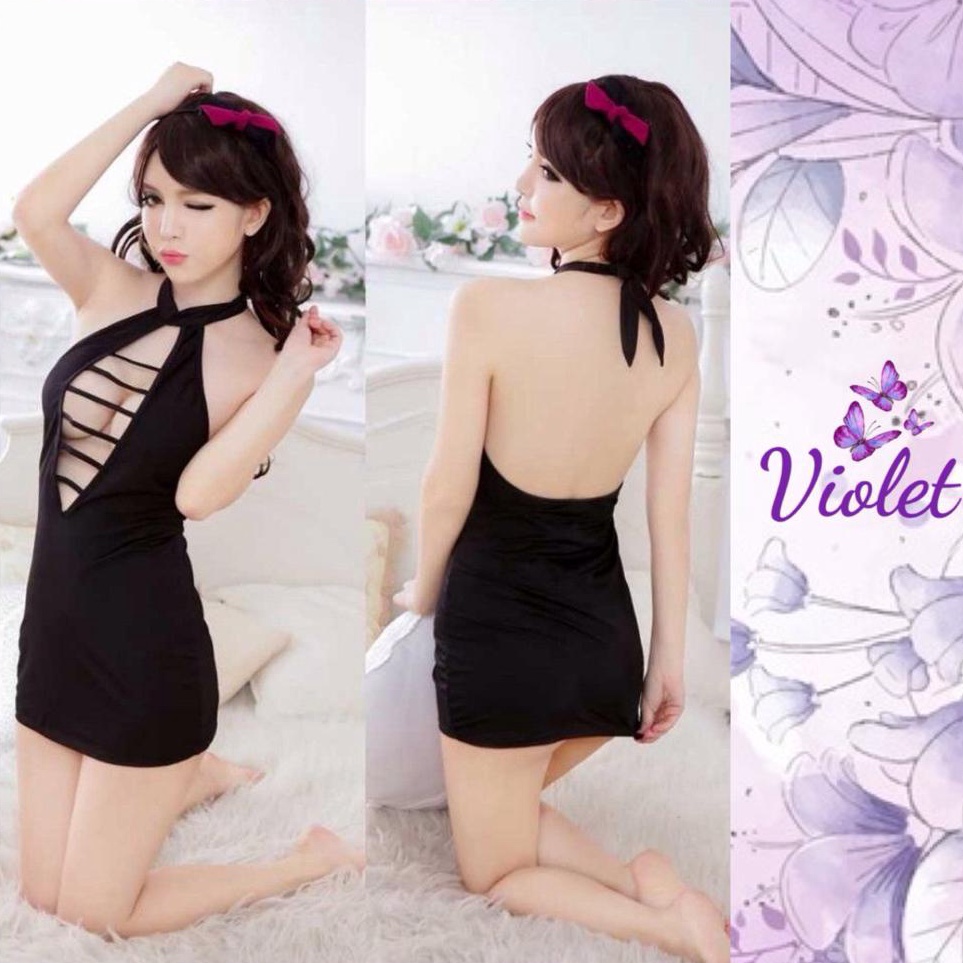 Kirim Segera  Violet sexy lingerie dress transparan Baju Tidur Seksi Pakaian Wanita 1288