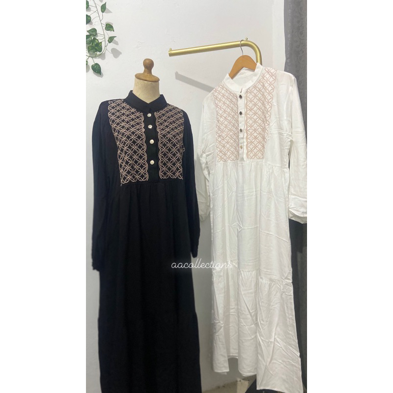AACO-Nafa Dress Gamis Wanita Termurah Gamis Lebaran Dres Wanita