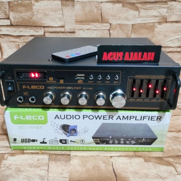 MMD Terbaru cod power amplifier digital karaoke subwoofer Equializer 6watt power amplifier karaoke ampli karoke