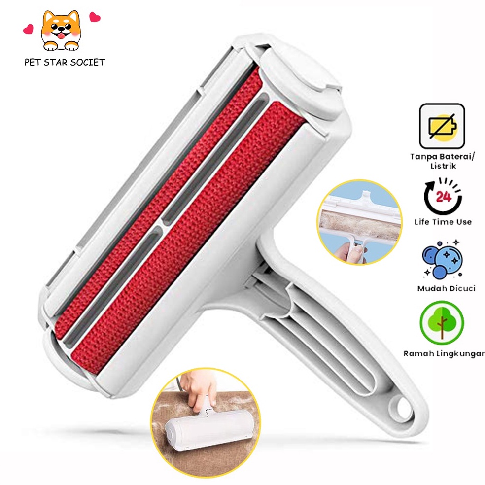 Terkini Grosir sikat bulu kucing Pembersih Bulu KucingAnjing PET HAIR REMOVAL yaitu Lint Roller Port