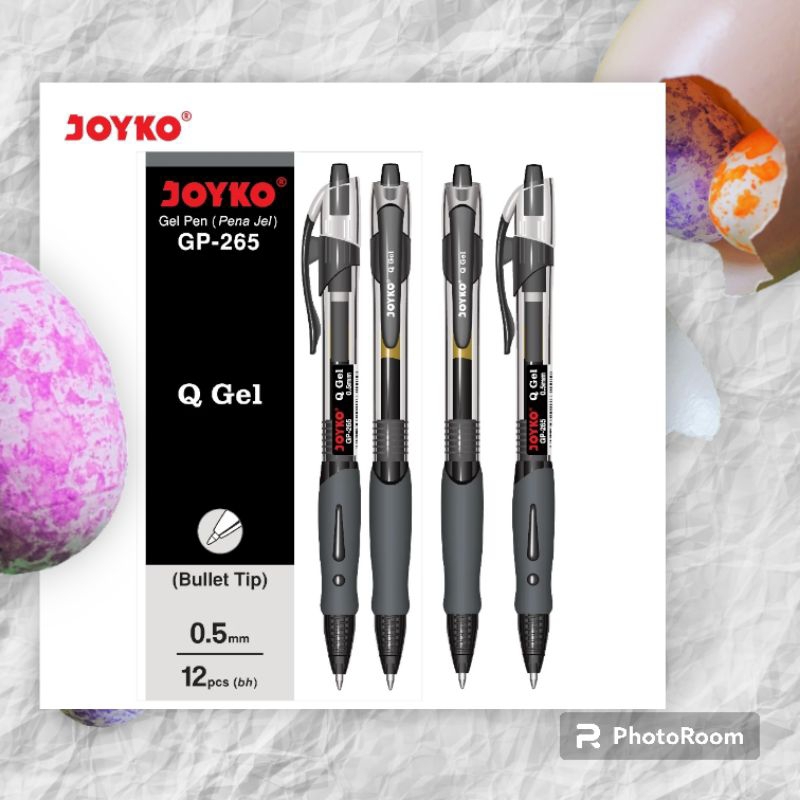 

Pulpen gel Joyko Hitam