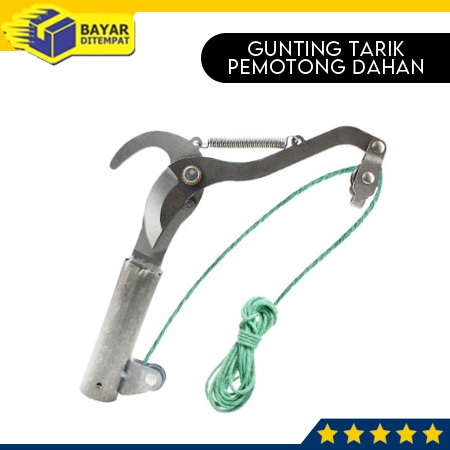 Alat Potong Gunting Tarik Dahan Ranting Pohon Tinggi