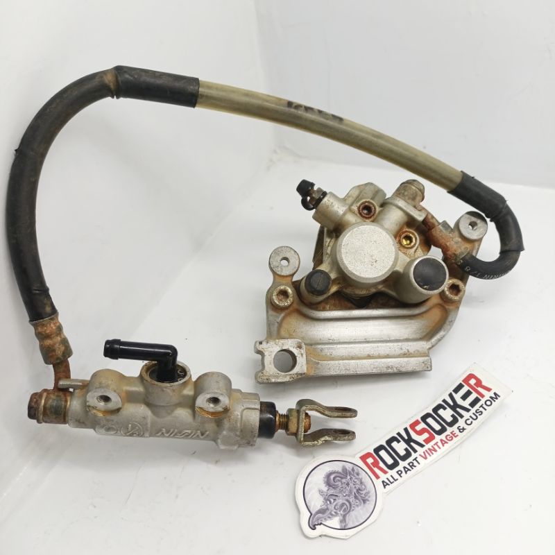 remset belakang trail kawasaki kx65 85 master kaliper trail se kx65 kx85