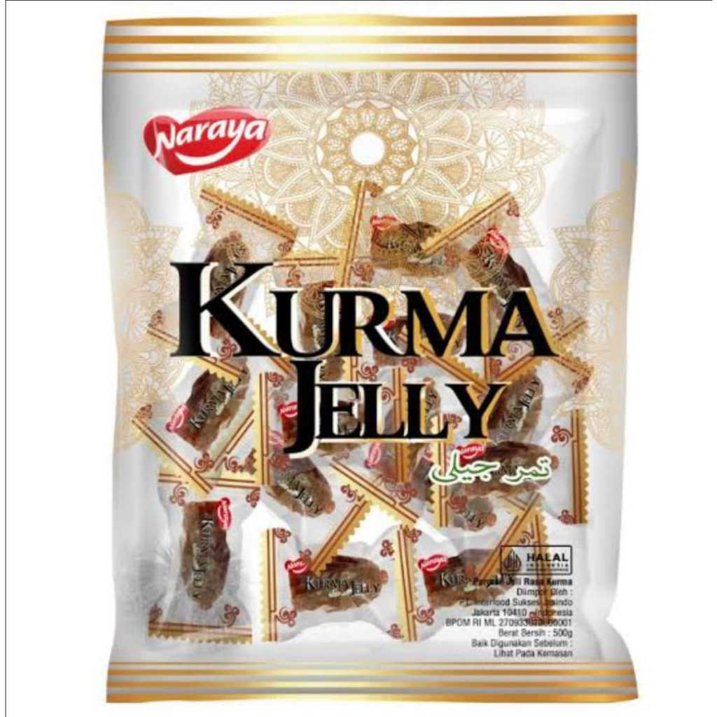 

Kurma Jelly Naraya / Permen Jelly Rasa Kurma Halal 500 gr