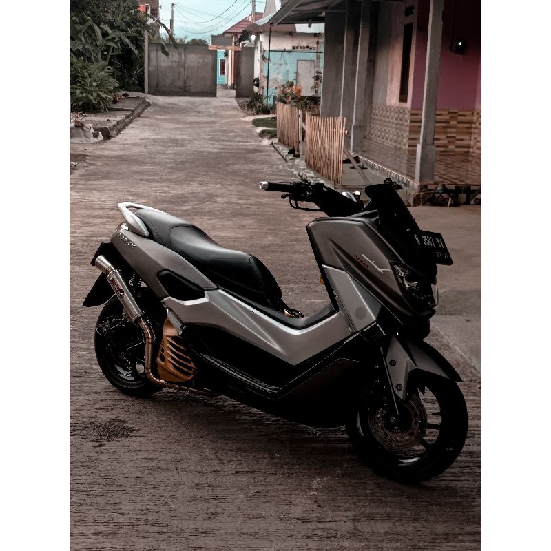 Knalpot samlong type corong stainless formula speed inlet 38,45&50mm for all matic