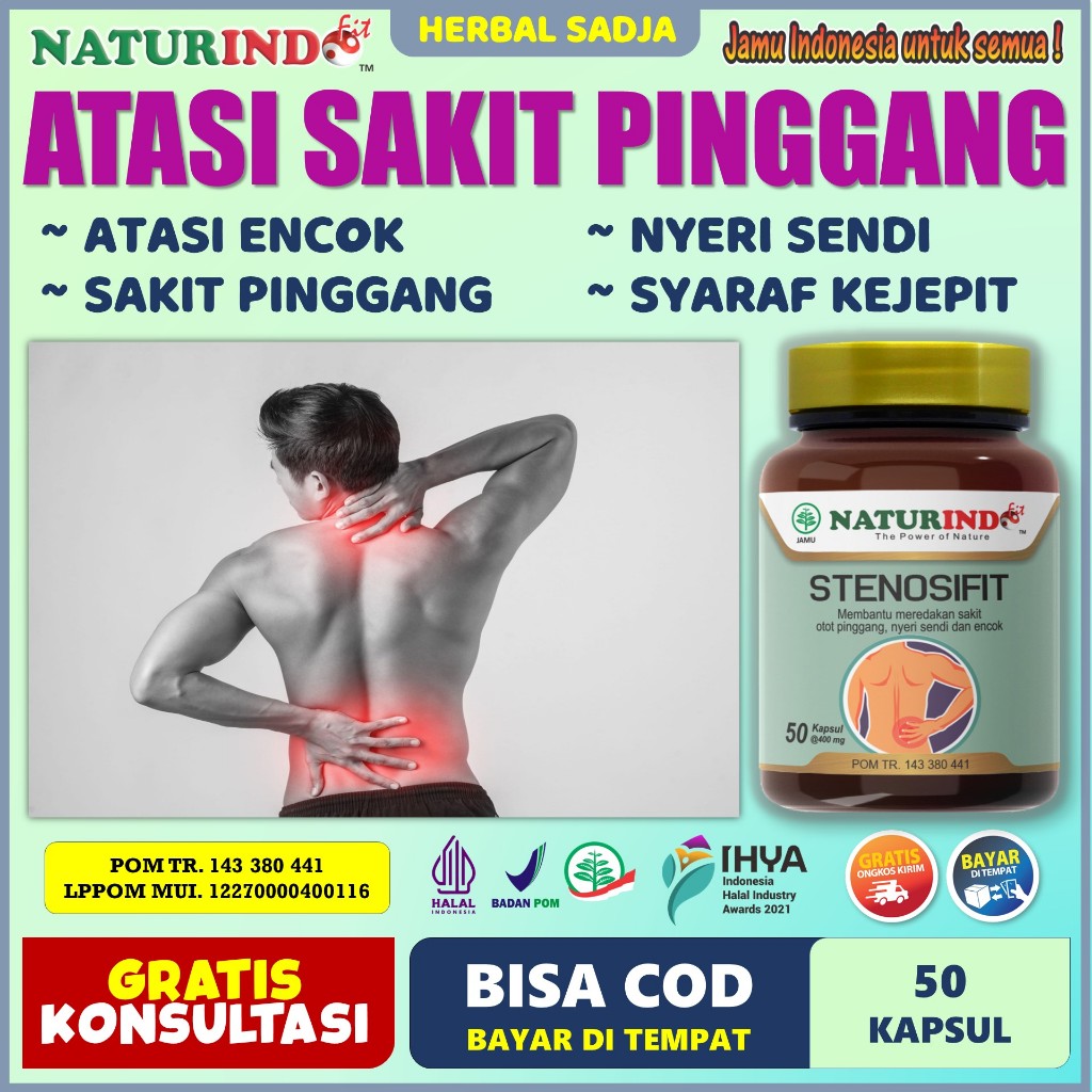 Obat Sakit Pinggang Saraf Kejepit Di Leher Bokong Kaki Syaraf Terjepit Herbal