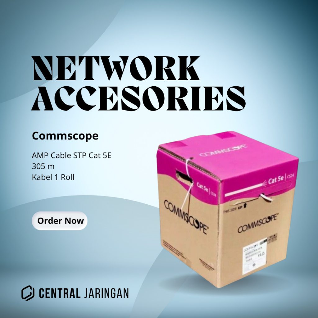 Kabel AMP Commscope FTP STP Cat5E 305 Meter