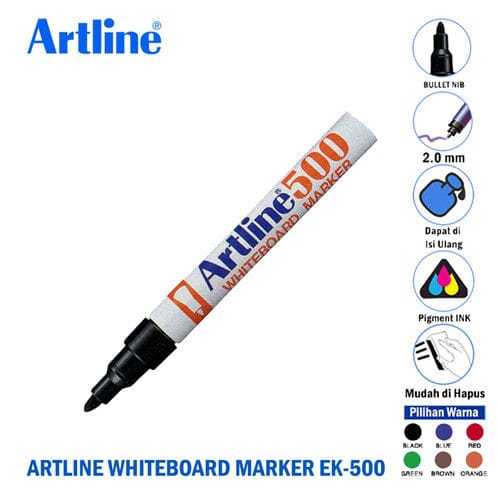 

Spidol Artline WhiteBoard Color