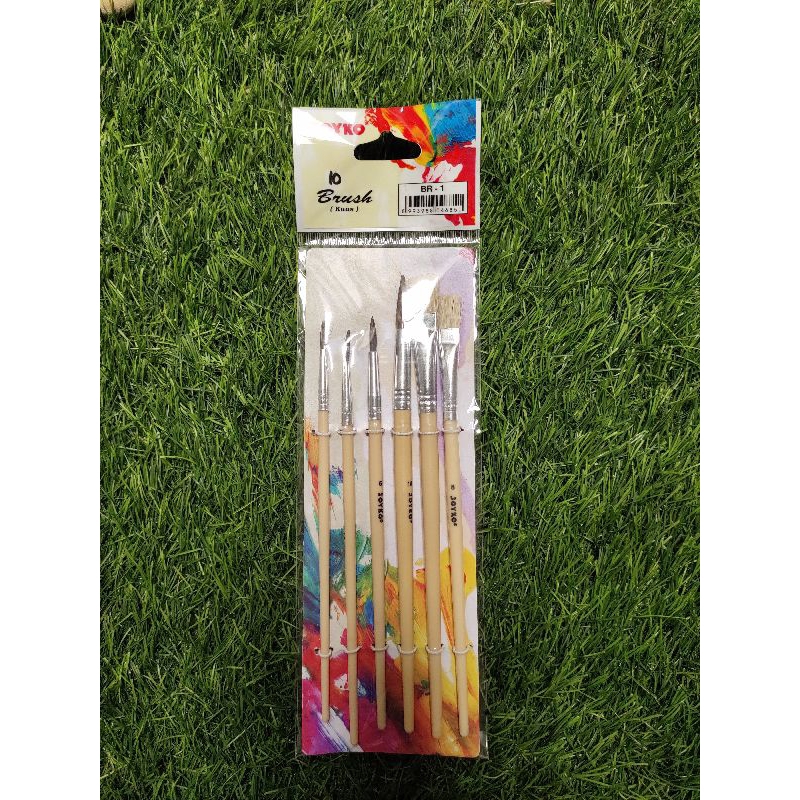 

KF || Kuas Lukis Joyko 1 Set isi 6 Pcs
