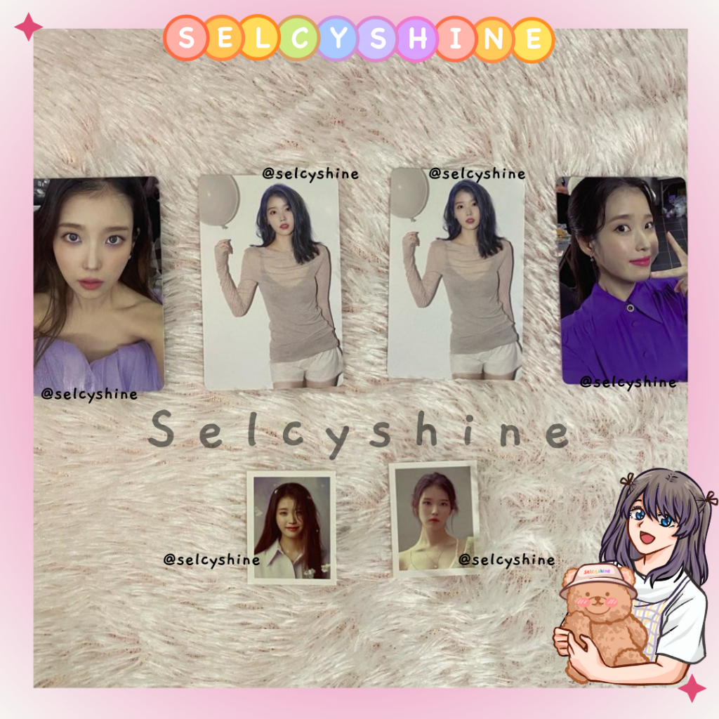 [Selcyshine] OFFICIAL IU Photocard Album HILAC BYLAC 5th OFC  - Photocard IU Love Poem OFC