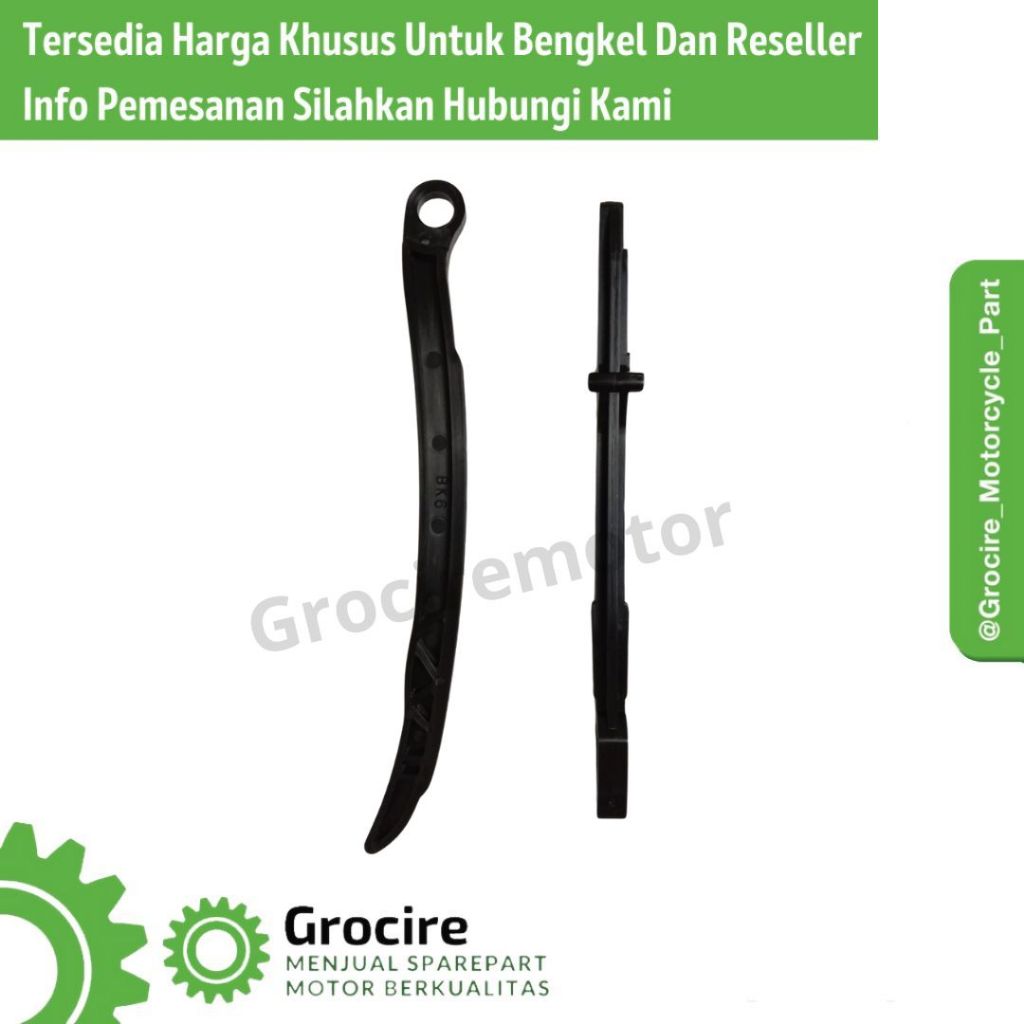 KUALITAS ORI KARET TENSIONER VIXION NEW 155=R15 (KA-KI) BK6 lidah tensioner vixion new