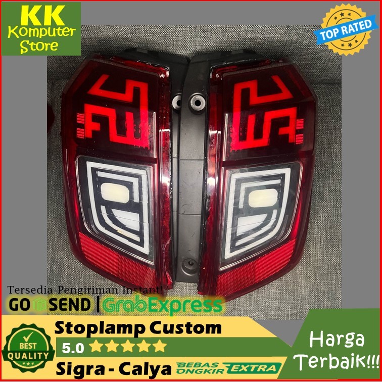 Stop lamp calya sigra custom (Led Running Sein) Stoplamp sigra calya