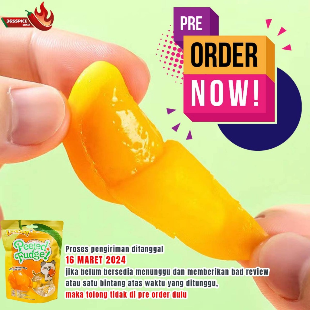 

Permen lunak viral kupas candy Buah , Mango, , Candy Gummies (1 Pack) | Permen Jelly Mangga, | Permen Lunak Rasa Buah Gummy Candy | Cemilan Manis makanan imlek ramadhan PRE ORDER 16 MARET LIANGGUI