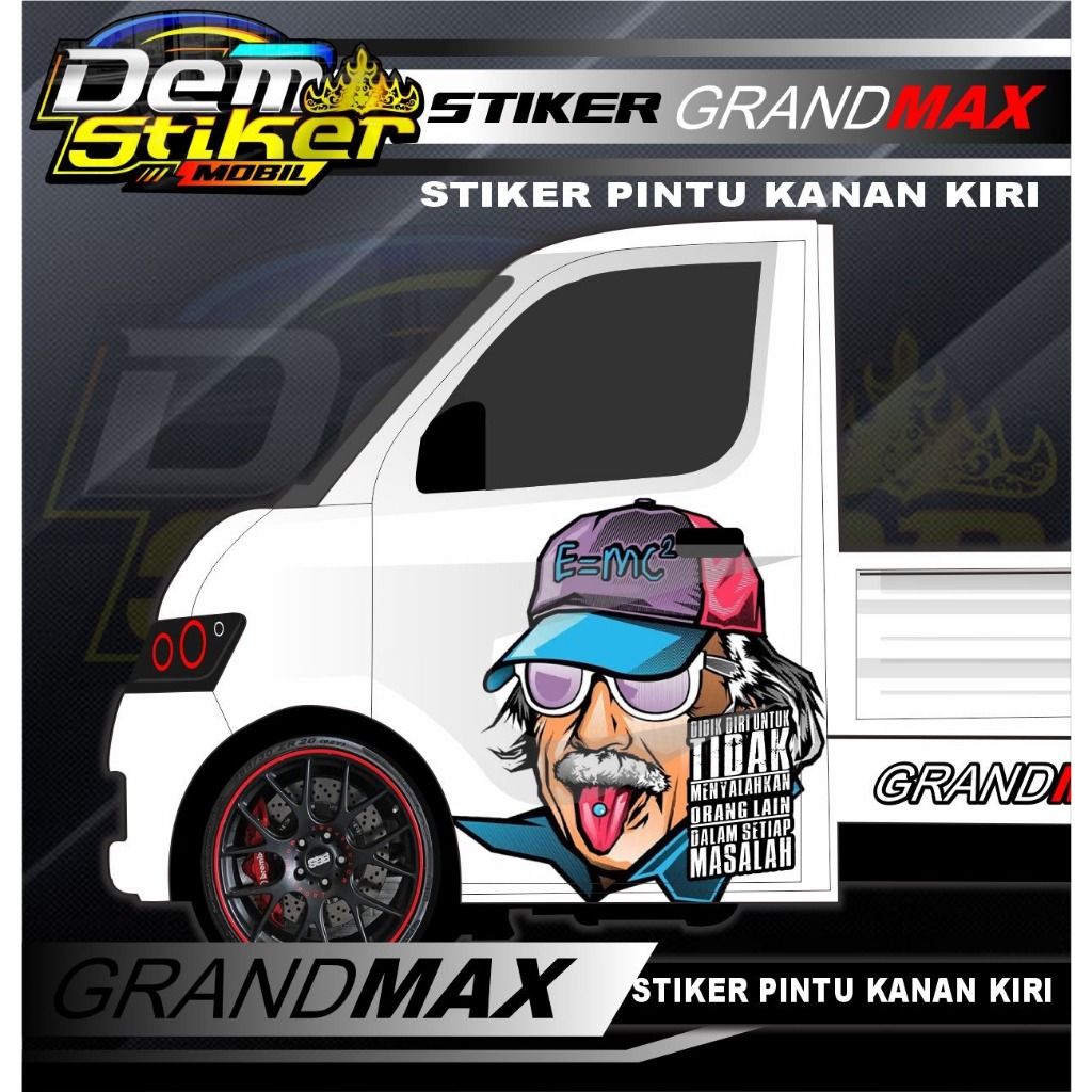 STIKER PINTU PICK UP GRANMAX / DECAL STIKER PINTU MOBIL CARRY L300 / STIKER PINTU PICK UP/STIKER MOB