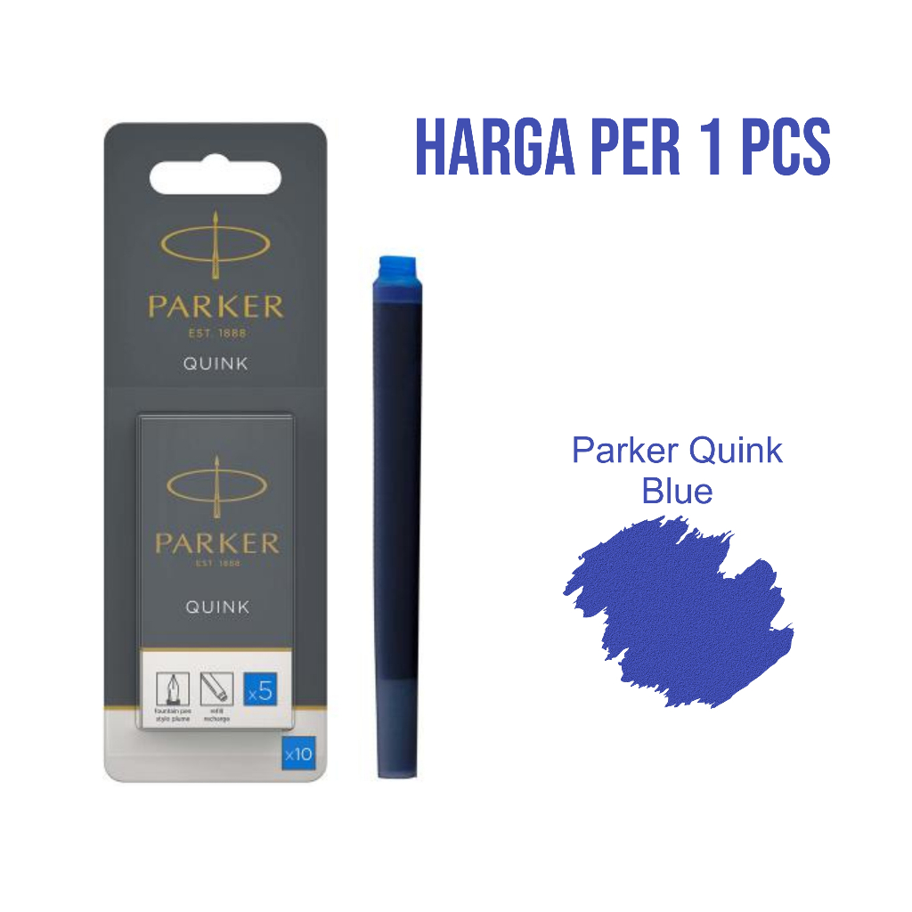 

Catridge Quink Ink Untuk Pulpen Parker Fountain Pen