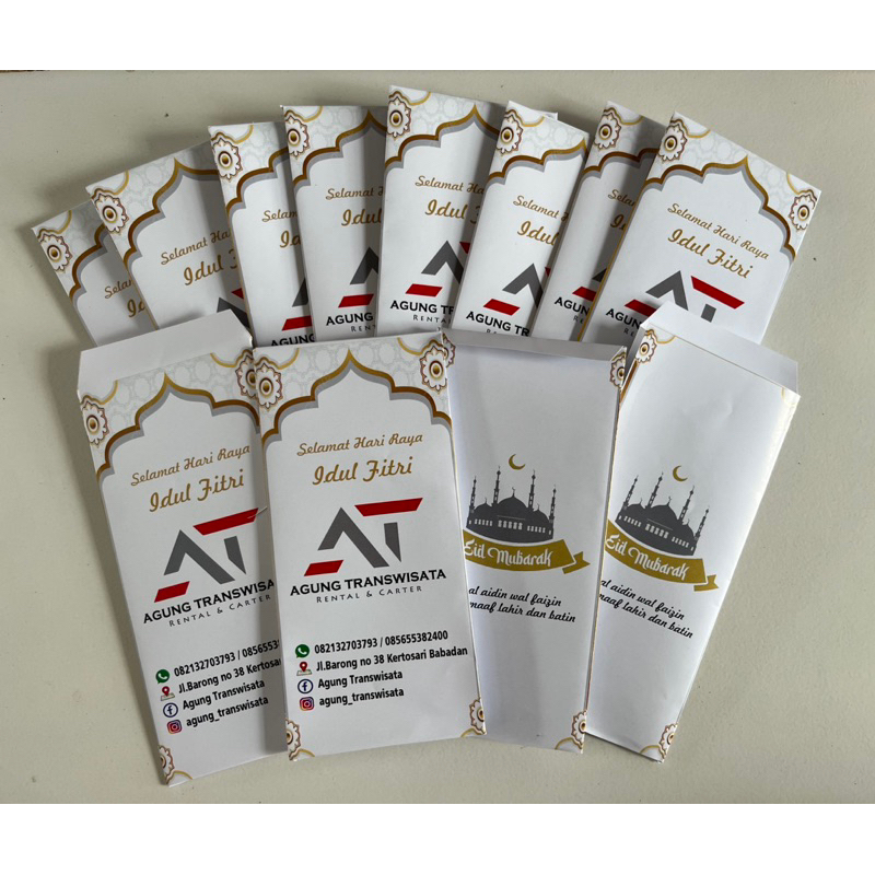 

Amplop Lebaran Custom Design / Amplop Usaha