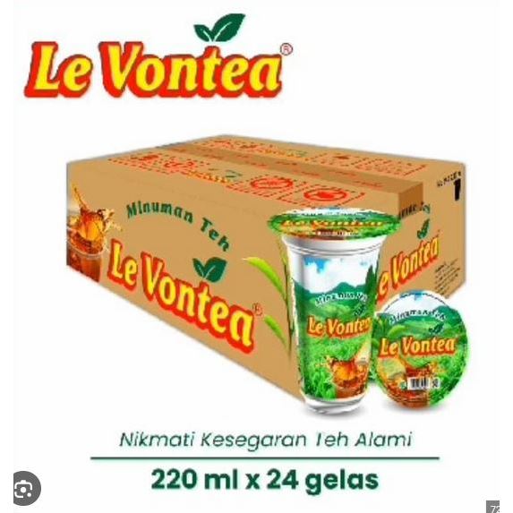 

Levontea Levonti Lemonti Teh Gelas Manis 220ml ( 1 dus isi 24 gelas )