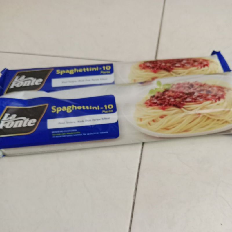 

La Fonte, Spaghettini - 10(pasta) 450g