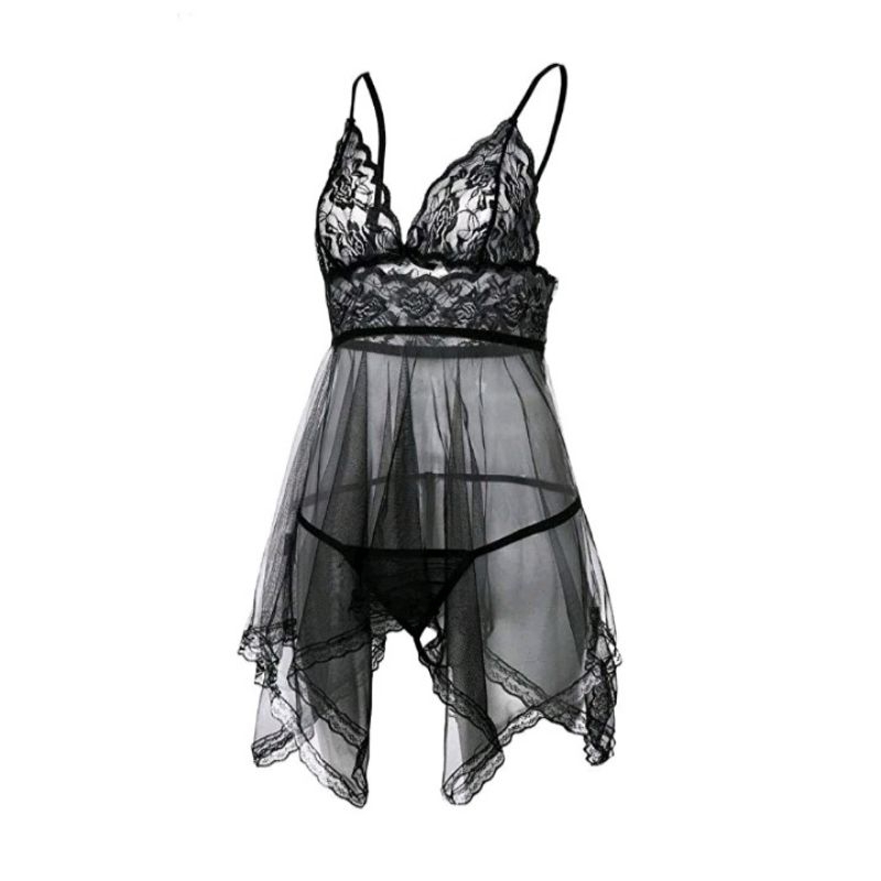 ORDELLASMD L004 Pakaian Tidur Wanita Fashion Dress Lingerie G String-4