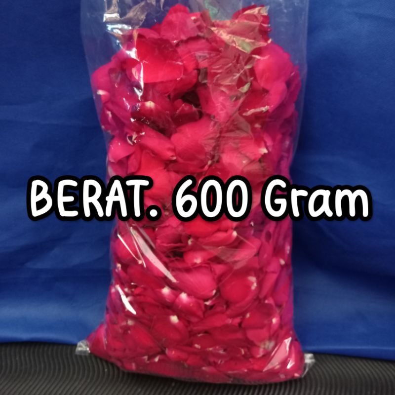 bunga tabur kelopak bunga mawar asli fresh