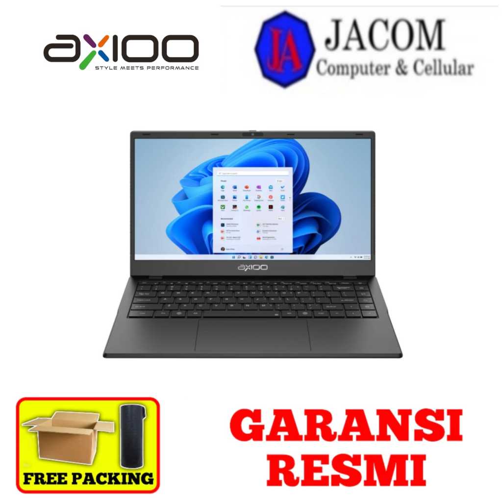 LAPTOP AXIOO MYBOOK HYPE 1 INTEL CELERON N4020 8/256GB W11 GARANSI RESMI