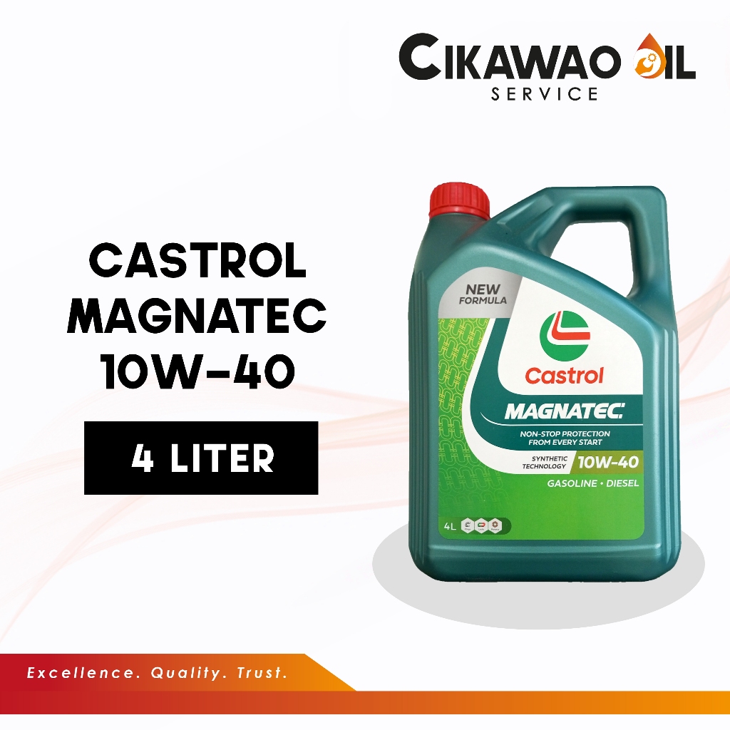 Oli Mobil Castrol Magnatec 10W-40 4L